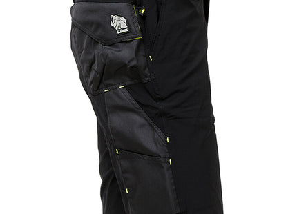 U-POWER BERMUDA IN TESSUTO MERCURY COLORE BLACK CARBON TG.L