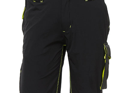 U-POWER BERMUDA IN TESSUTO MERCURY COLORE BLACK CARBON TG.L