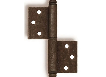 METAL STYLE CERNIERA FISSIA DESTRA FERRO ANTICATO MM70X105 CONF.PZ2