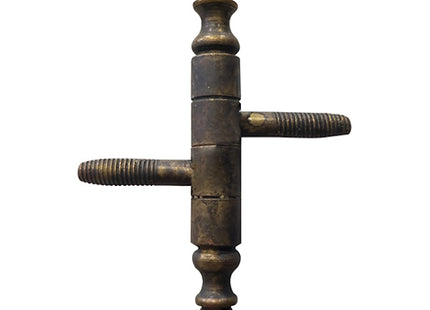 METAL STYLE CERNIERE ANUBA IN FERRO OTTONATO ANTICATO MM 9X66 CONF.PZ2