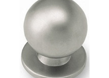 METAL STYLE POMOLO PER MOBILI IN ZAMA NICHEL SATINATO D.MM25X32H