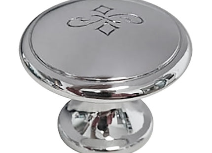 METAL STYLE POMOLO PER MOBILI IN ZAMA FLORENCE BIANCO OPACO D.MM25