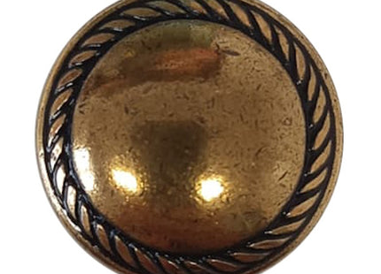 METAL STYLE POMOLO PER MOBILI IN ZAMA ORO DI VALENZA MM30X22 D.MM30