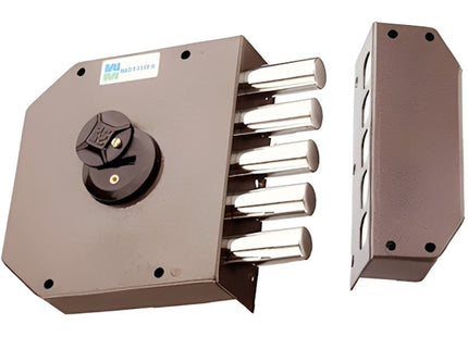 MOTTURA SERRATURA APPLICARE DOPPIA MAPPA LATERALE ENTRATA MM63 SX 20.500