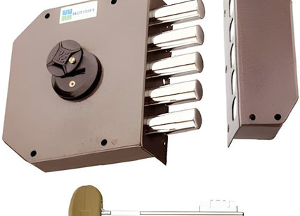 MOTTURA SERRATURA APPLICARE DOPPIA MAPPA LATERALE ENTRATA MM63 SX 20.500