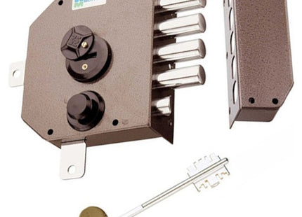 MOTTURA SERRATURA APPLICARE DOPPIA MAPPA QUINTUPLA ENTRATA 63 SX 20.550