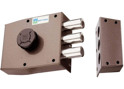 MOTTURA SERRATURA APPLICARE C10 LATERALE ENTRATA MM64 ART.30.401 DX