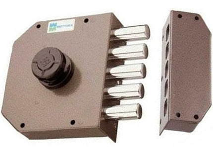 MOTTURA SERRATURA APPLICARE C10 LATERALE ENTRATA MM63 ART.30.601 SX