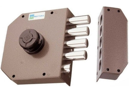 MOTTURA SERRATURA APPLICARE C10 LATERALE ENTRATA MM63 ART.30.611 SX