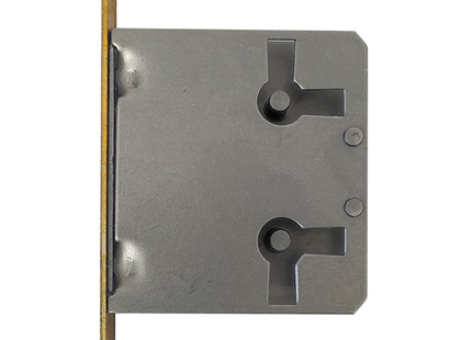 METAL STYLE SERRATURA PER MOBILI CON BORDO QUADRO OTTONATO ENTRATA MM30