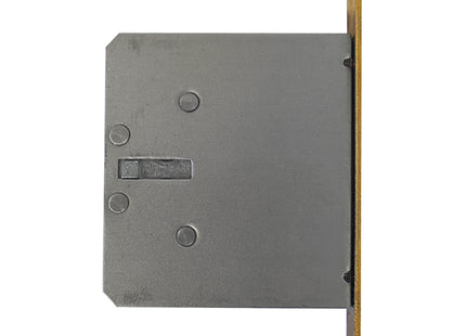 METAL STYLE SERRATURA PER MOBILI CON BORDO QUADRO OTTONATO ENTRATA MM30