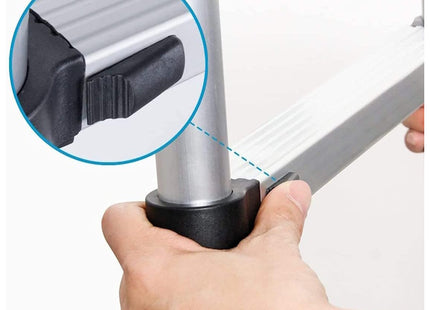 SCALA TELESCOPICA DIRITTA ALLUMINIO CM76-260