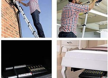 SCALA TELESCOPICA DIRITTA ALLUMINIO CM76-260