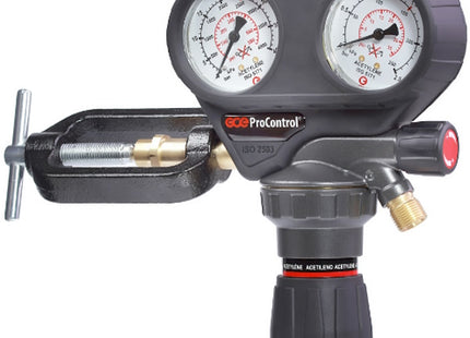 MUJELLI RIDUTTORE DI PRESSIONE PROCONTROL ACETILENE EN-ISO2503 STAFFA