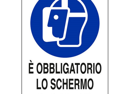 SEGNALE E' OBBLIGATORIO LO SCHERMO PROTETTIVO IN ALLUMINIO MM180X120