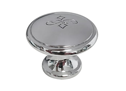 METAL STYLE POMOLO PER MOBILI IN ZAMA FLORENCE CROMO LUCIDO D.MM25