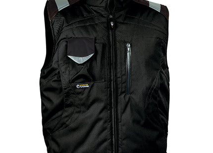 COFRA GILET IMBOTTITO POLAR COLORE NERO/NERO TG. 58