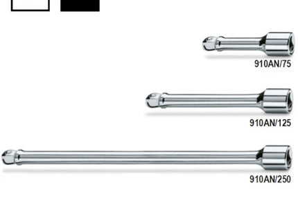 BETA   910AN/ 75 PROLUNGA QUADRO MASCHIO E FEMMINA ANGOLARE 3/8" MM 75