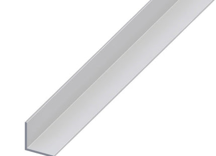 ALFER ANGOLARE LATI UGUALI ALLUMINIO ANODIZZATO ARGENTO MM10X10X1 MT1