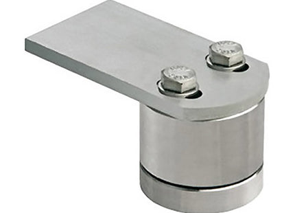 COMUNELLO CARDINE INOX SUPERIORE CON PIASTRA ART.86I-P D.MM50