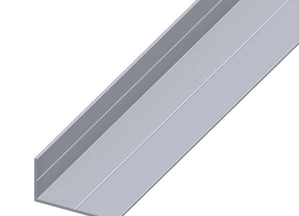 ALFER ANGOLARE LATI DISUGUALI ALLUMINIO NATURALE MM19,5X35,5X1,5 MT2,5