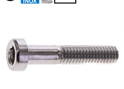 VITE TCEI TESTA RIBASSATA IN ACCIAIO INOX A2 M 5X 12 DIN 7984
