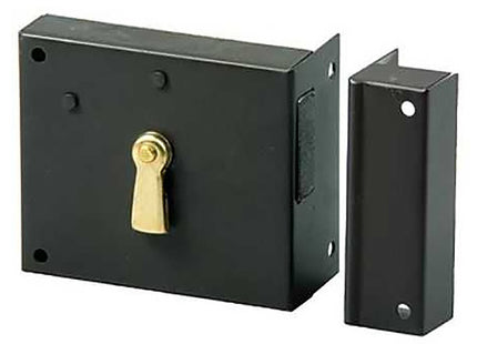 BONAITI SERRATURA DA APPLICARE PER PORTONCINO ART.176 ENTRATA MM.60 SX