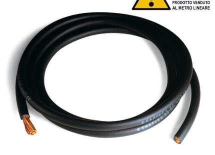 SACIT CAVO IN PVC PER SALDATURA H07V-K NERO SEZ.MMQ. 50 AL MTL