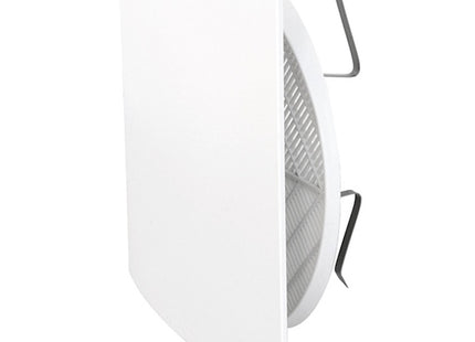 LA VENTILAZIONE GRIGLIA IN ABS ESTETICA CON MOLLE MM166X166 BIANCO