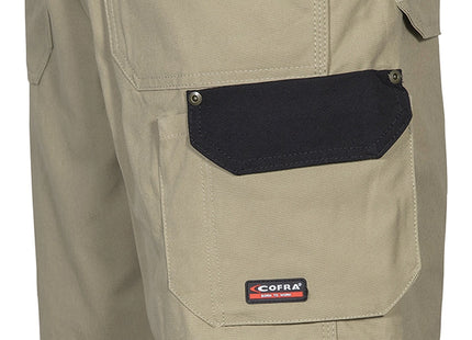 COFRA PANTALONCINO SARAGOSSA COLORE NERO/CORDA TG. 58