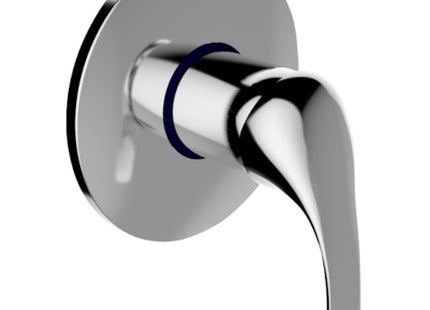 IDRO-BRIC RUBINETTO MISCELATORE INCASSO DOCCIA SERIE EVA CROMATO