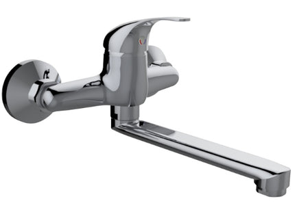 IDRO-BRIC RUBINETTO MISCELATORE LAVELLO A PARETE SERIE FAST