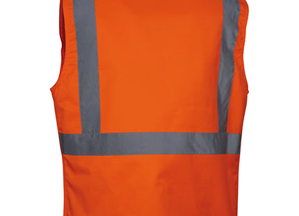 COFRA GILET ALTA VISIBILITA' SEKI COLORE ARANCIO FLUO TG. M*