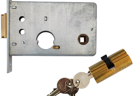 MG SERRATURA INFILARE CON CILINDRO D.MM26 ART.313 ENTRATA MM65 AMBIDX