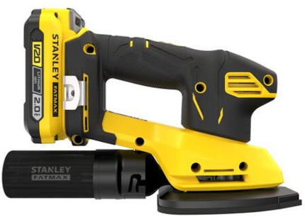 STANLEY LEVIGATRICE ORBITALE A DELTA A BATTERIA 18V 2,0AH SFMCW221D1S-QW