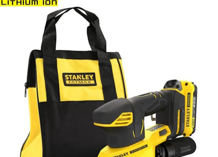 STANLEY LEVIGATRICE ORBITALE A DELTA A BATTERIA 18V 2,0AH SFMCW221D1S-QW
