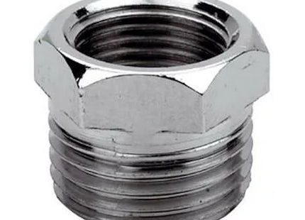 IDRO-BRIC RIDUZIONE MF IN OTTONE CROMATO LUCIDO DA 3/8"X1/2"