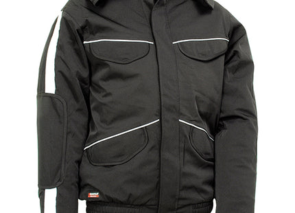 COFRA GIUBBINO IMBOTTITO STRASBOURG COLORE NERO/NERO TG.48*