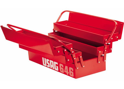 USAG  646/5LV CASSETTA LUNGA A 5 SCOMPARTI VUOTA