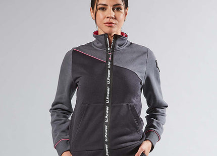 U-POWER FELPA URANUS LADY COLORE GREY FUCSIA TG.XL