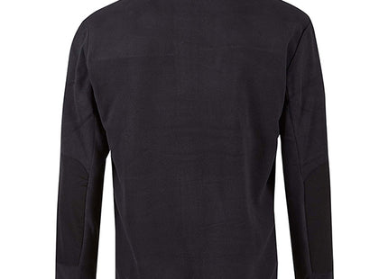 U-POWER FELPA IN PILE CON ZIP VENUS COLORE BLACK CARBON TG.M