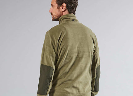 U-POWER FELPA IN PILE CON ZIP VENUS COLORE BURNT OLIVE TG.M