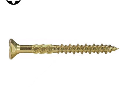 VITE DUOFIX PER LEGNO TSP TX ZINCATA GIALLA D.MM 5,0X 35*