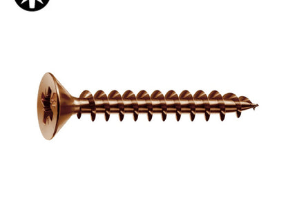 MUSTAD VITE PANELVIT UNIVERSALE TSP PZ PER LEGNO BRONZATA D.MM 3,0X 40