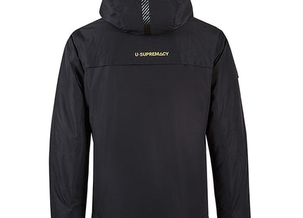 U-POWER GIACCA TECNICA IDROREPELLENTE WINK COLORE BLACK CARBON TG.XL
