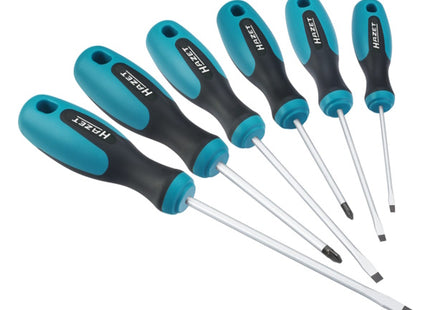 HAZET SERIE DI 6 GIRAVITI A TAGLIO E A CROCE PHILLIPS ART.810/6*