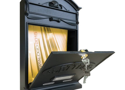 ALUBOX CASSETTA POSTALE MOD. LETTERE COLORE GRIGIO