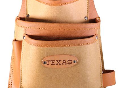 BORSA PER CARPENTIERE TEXAS SIMILPELLE ART.411-S CON 3 TASCHE