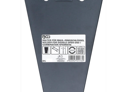 FERMEC SUPPORTO VUOTO IN PLASTICA NERO PER 15 CHIAVI COMBINATE