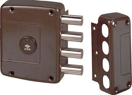 CISA SERRATURA DA APPLICARE DI SICUREZZA 1 CHIUSURA ENTRATA MM64 SX*